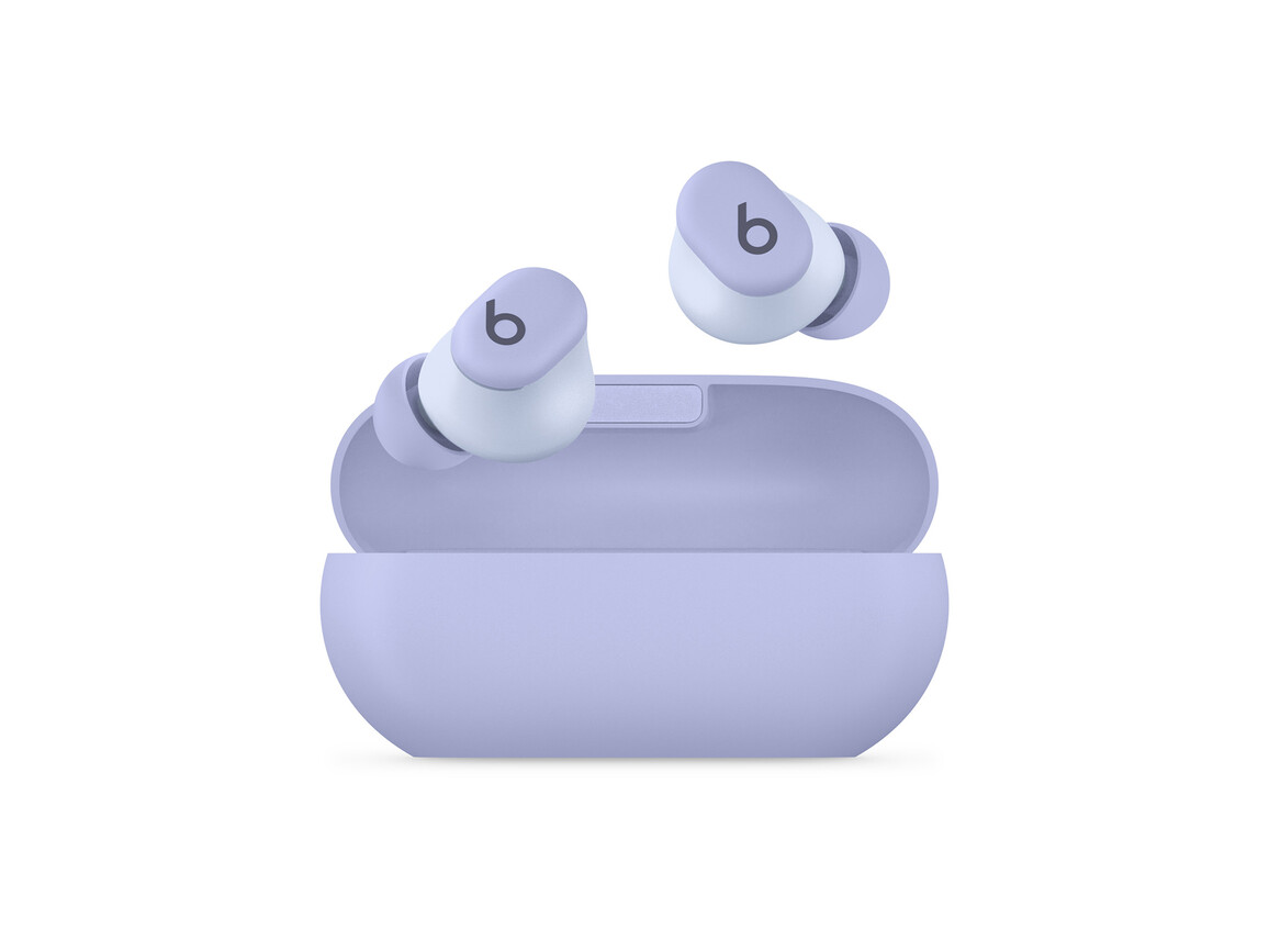Beats Solo Buds, komplett kabellose In-Ear Kopfhörer, polarviolett