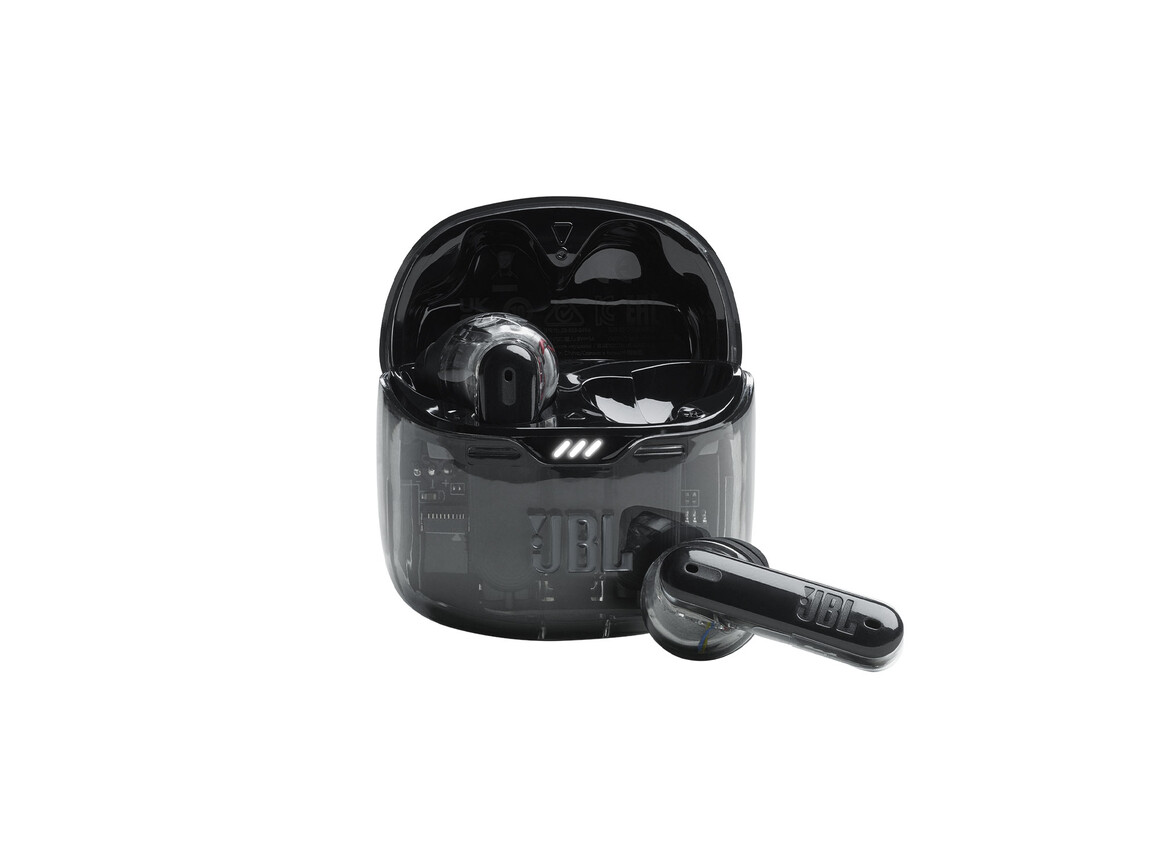 JBL Tune FLEX GHOST TWS, kabelloser In-Ear Bluetooth Kopfhörer, schwarz