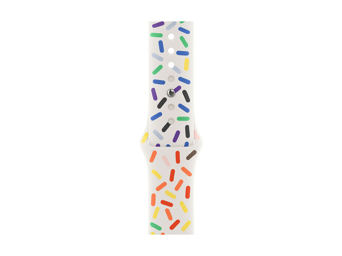 Apple Watch 45mm Sportarmband, Pride Edition, S/M