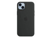 Apple iPhone 14 Plus Silikon Case mit MagSafe, mitternacht