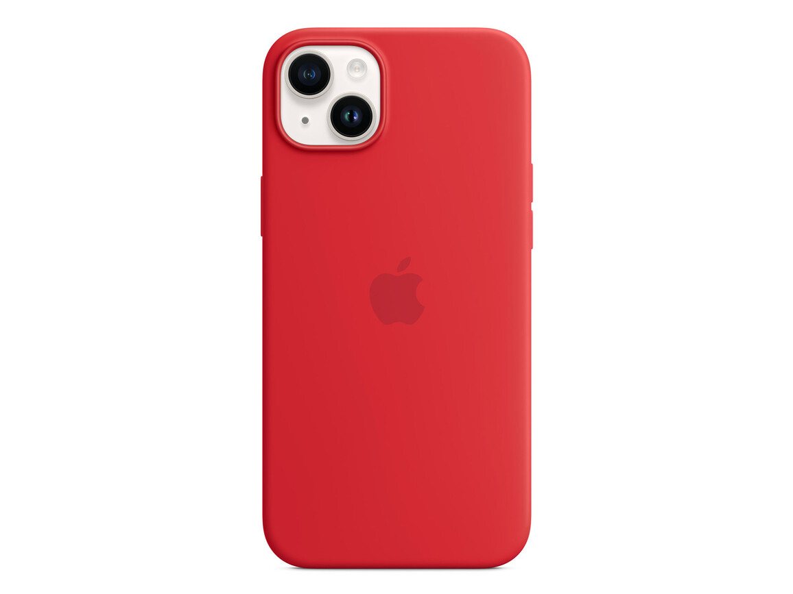 Apple iPhone 14 Silikon Case mit MagSafe, (PRODUCT)RED