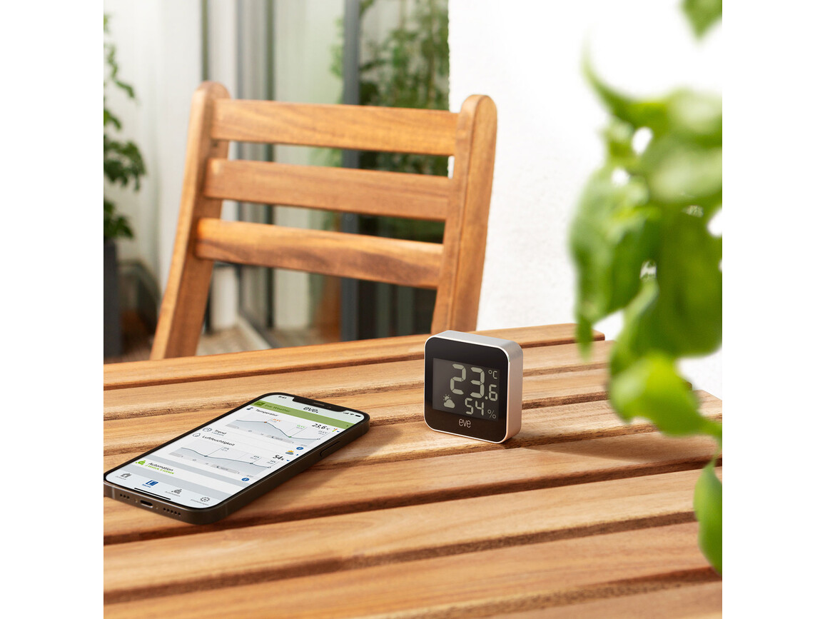 Eve Weather Matter, smarte Wetterstation