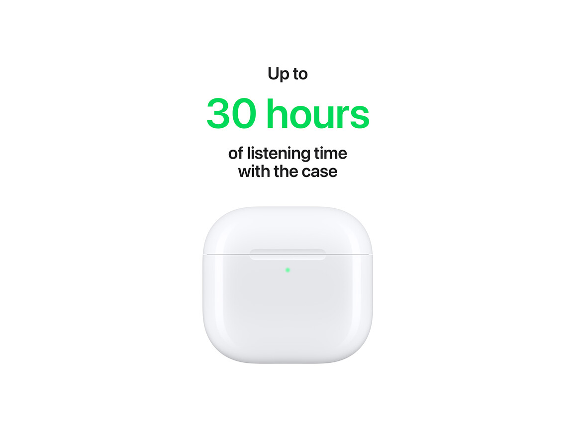 Apple AirPods 4 mit aktiver Geräuschunterdrückung