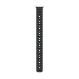 Apple Watch 49mm Verlängerung Ocean-Armband, schwarz - Gehäusefarbe schwarz