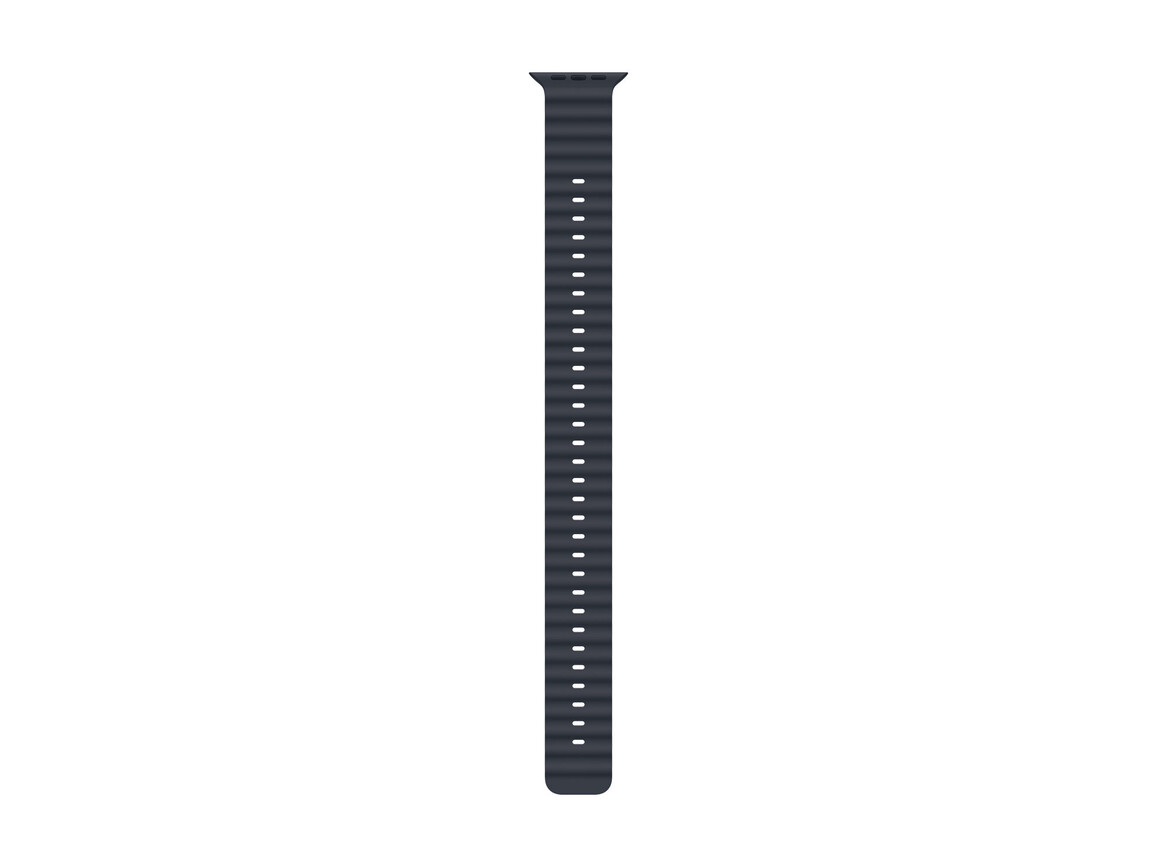 Apple Watch 49mm Verlängerung Ocean-Armband, blau - Gehäusefarbe natur
