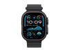 Apple Watch 49mm Ocean-Armband, schwarz - Gehäusefarbe schwarz