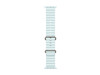 Apple Watch 49mm Ocean-Armband, kristallblau - Gehäusefarbe schwarz