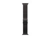 Apple Watch 49mm Milanaise Armband, Titan schwarz - medium
