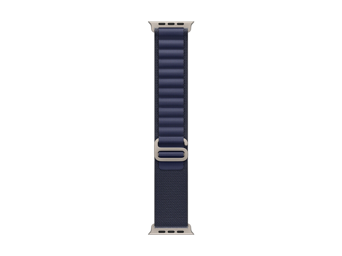Apple Watch 49mm Alpin-Loop, marine - small - Gehäusefarbe natur>
