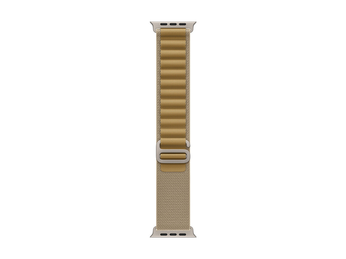 Apple Watch 49mm Alpin-Loop, mandel - large - Gehäusefarbe natur>