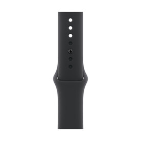 Apple Watch 46mm Sportarmband, schwarz - S/M