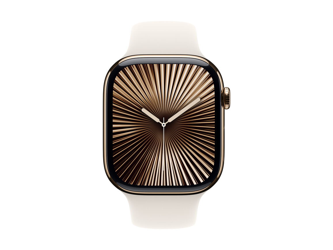 Apple Watch 46mm Sportarmband, polarstern - S/M