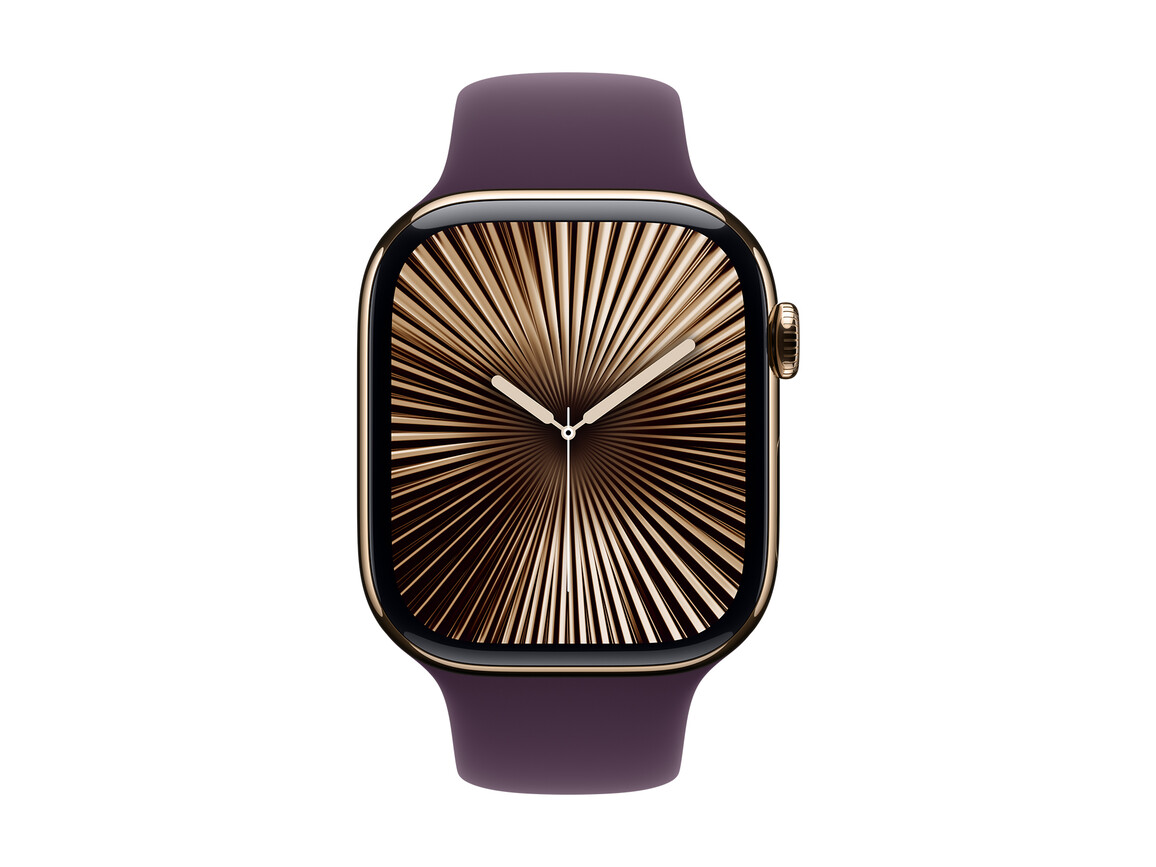 Apple Watch 46mm Sportarmband, pflaume - S/M