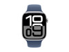 Apple Watch 46mm Sportarmband, denim - M/L