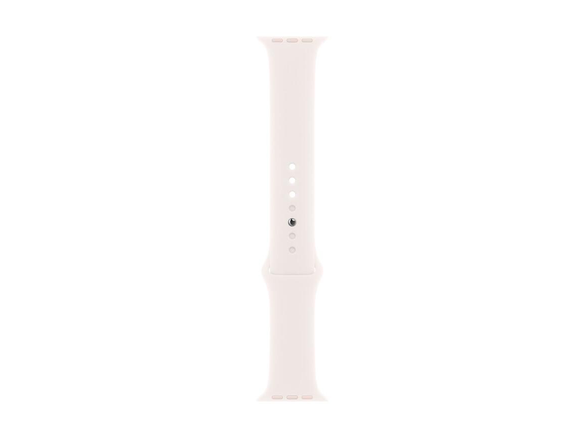 Apple Watch 46mm Sportarmband, blassrosa - S/M
