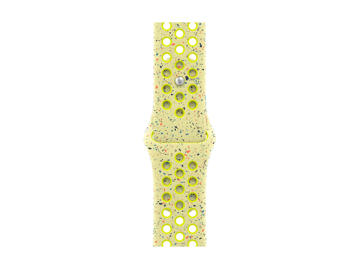 Apple Watch 46mm Nike Sportarmband, volt splash - M/L