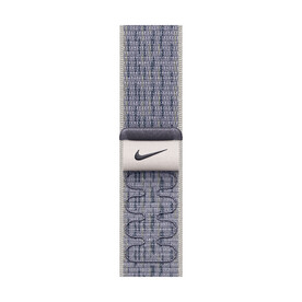Apple Watch 46mm Nike Sport Loop, grau/blau&amp;gt;