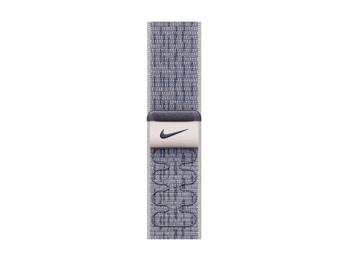 Apple Watch 46mm Nike Sport Loop, grau/blau&gt;