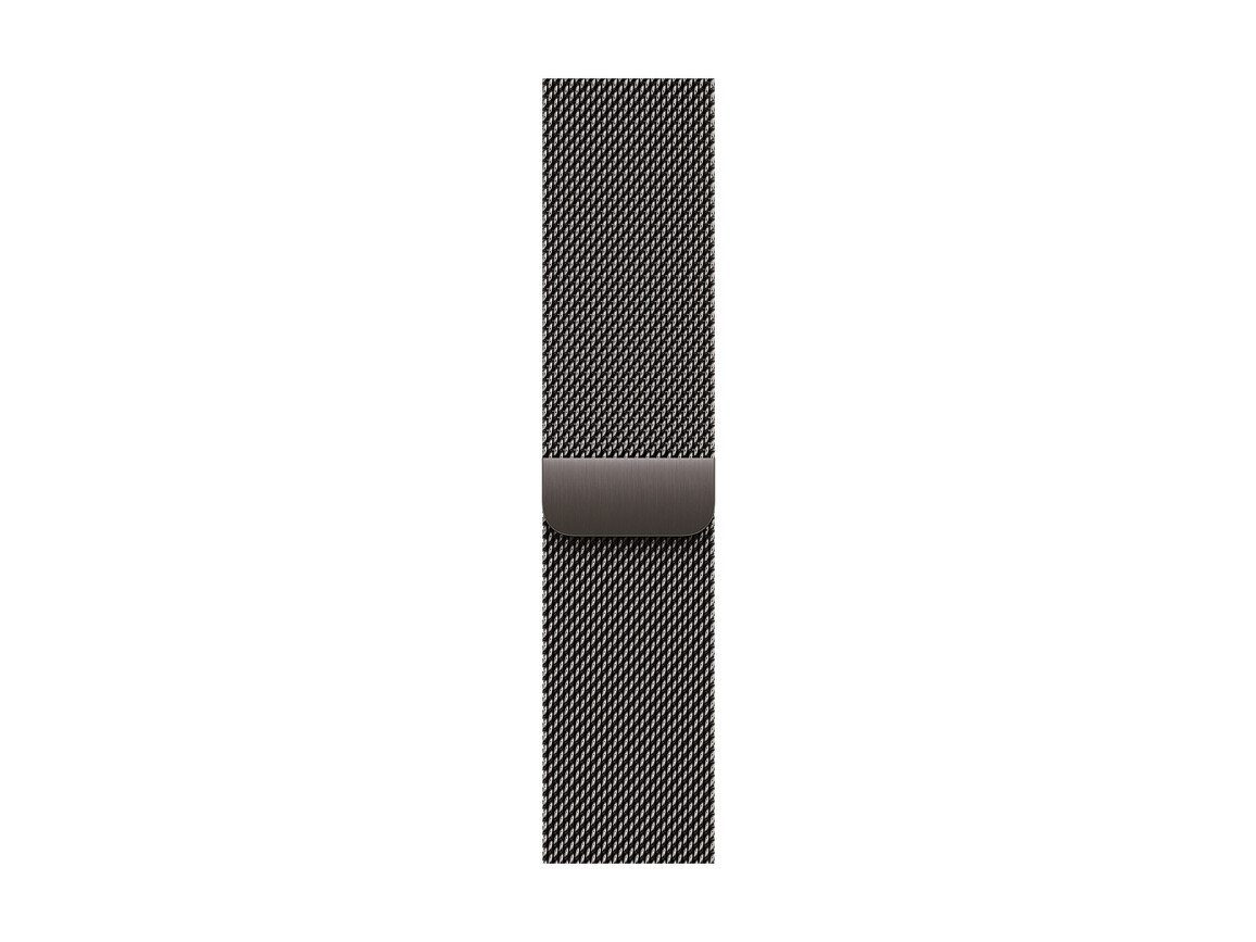 Apple Watch 46mm Milanaise-Armband, schiefer - M/L