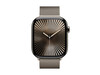 Apple Watch 46mm Milanaise-Armband, natur - S/M