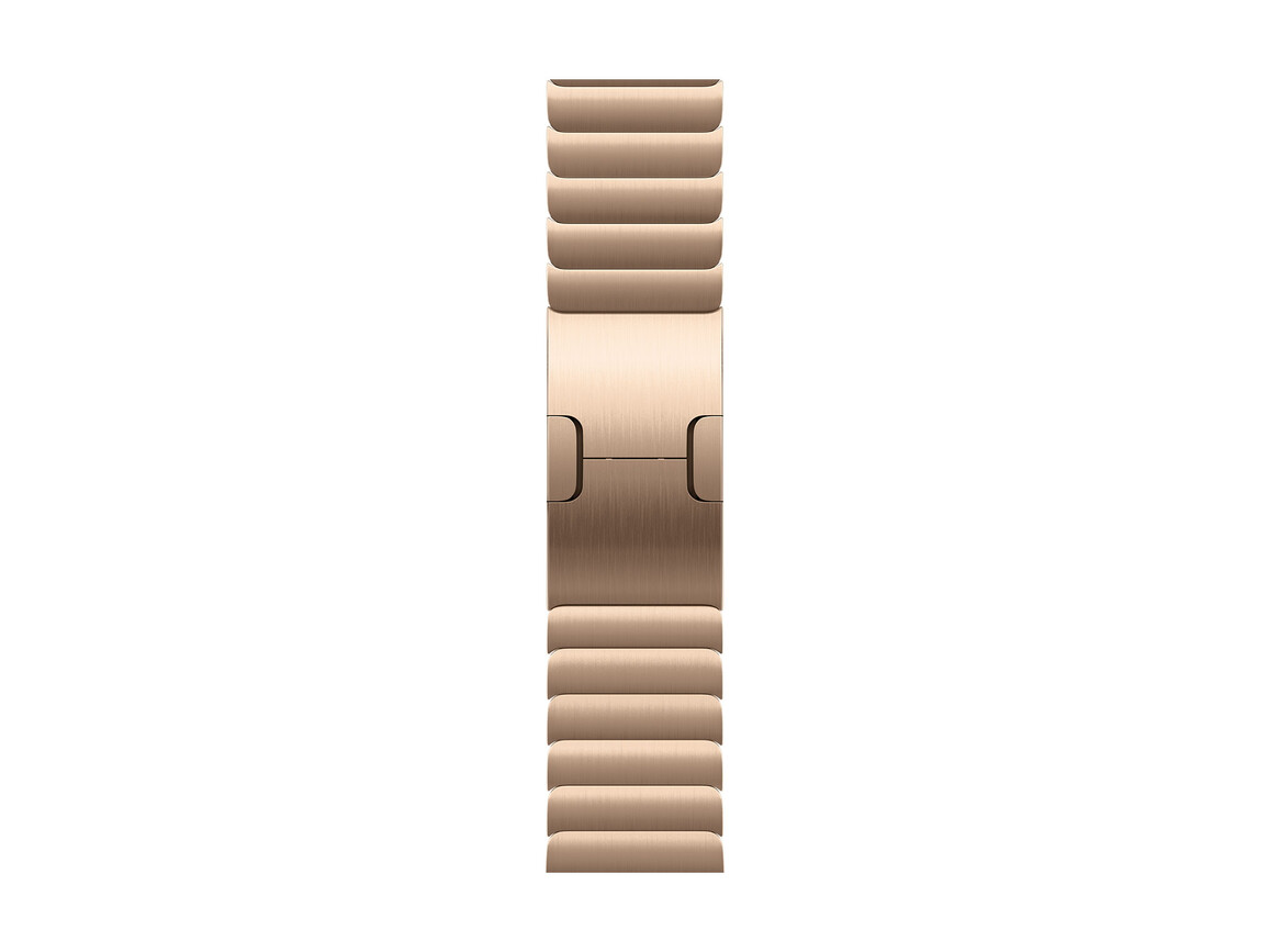 Apple Watch 46mm Gliederarmband, gold
