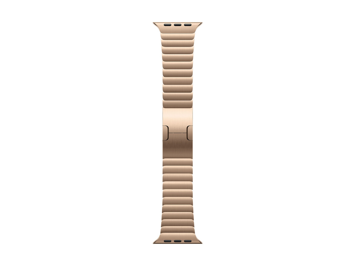 Apple Watch 46mm Gliederarmband, gold