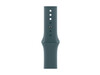 Apple Watch 42mm Sportarmband, seegrün - S/M