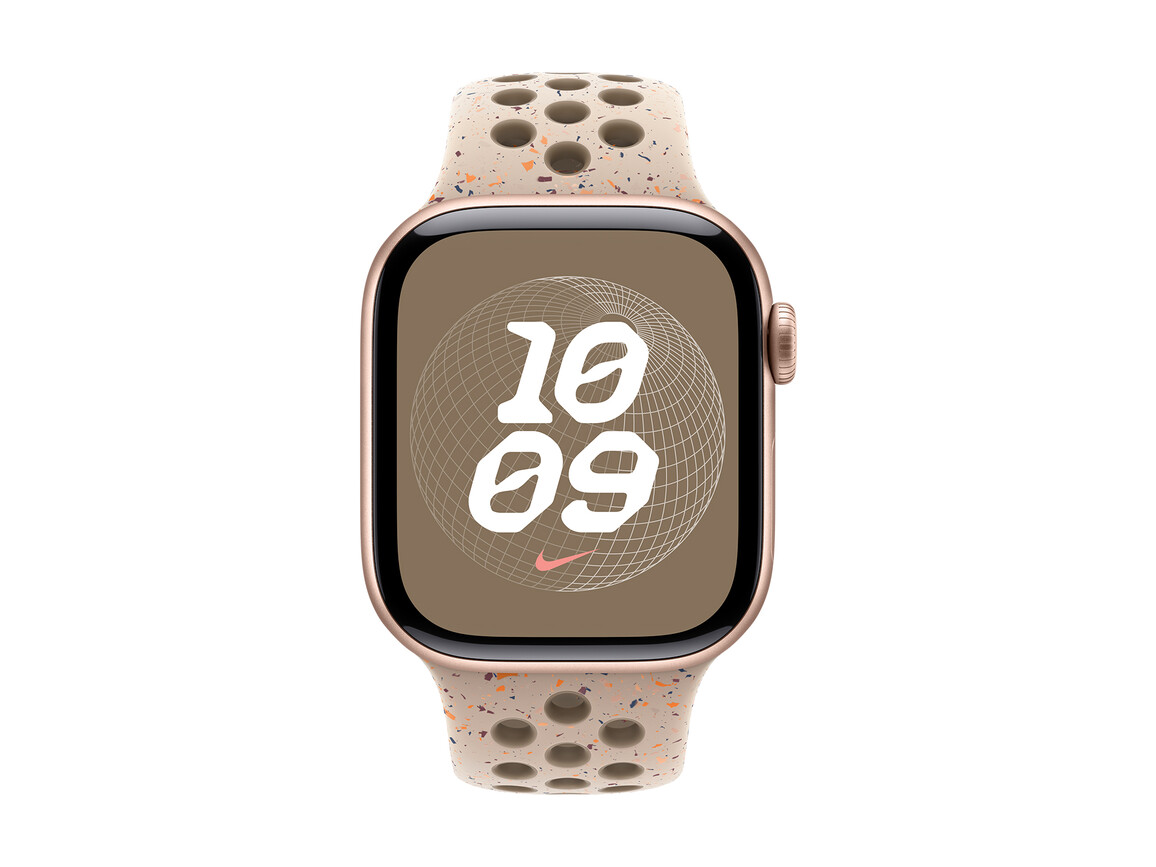 Apple Watch 42mm Nike Sportarmband, desert stone - M/L