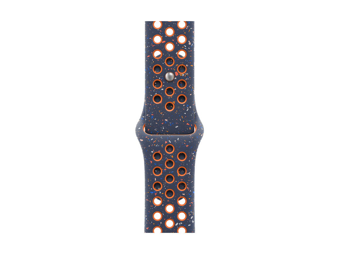Apple Watch 42mm Nike Sportarmband, blue flame - M/L