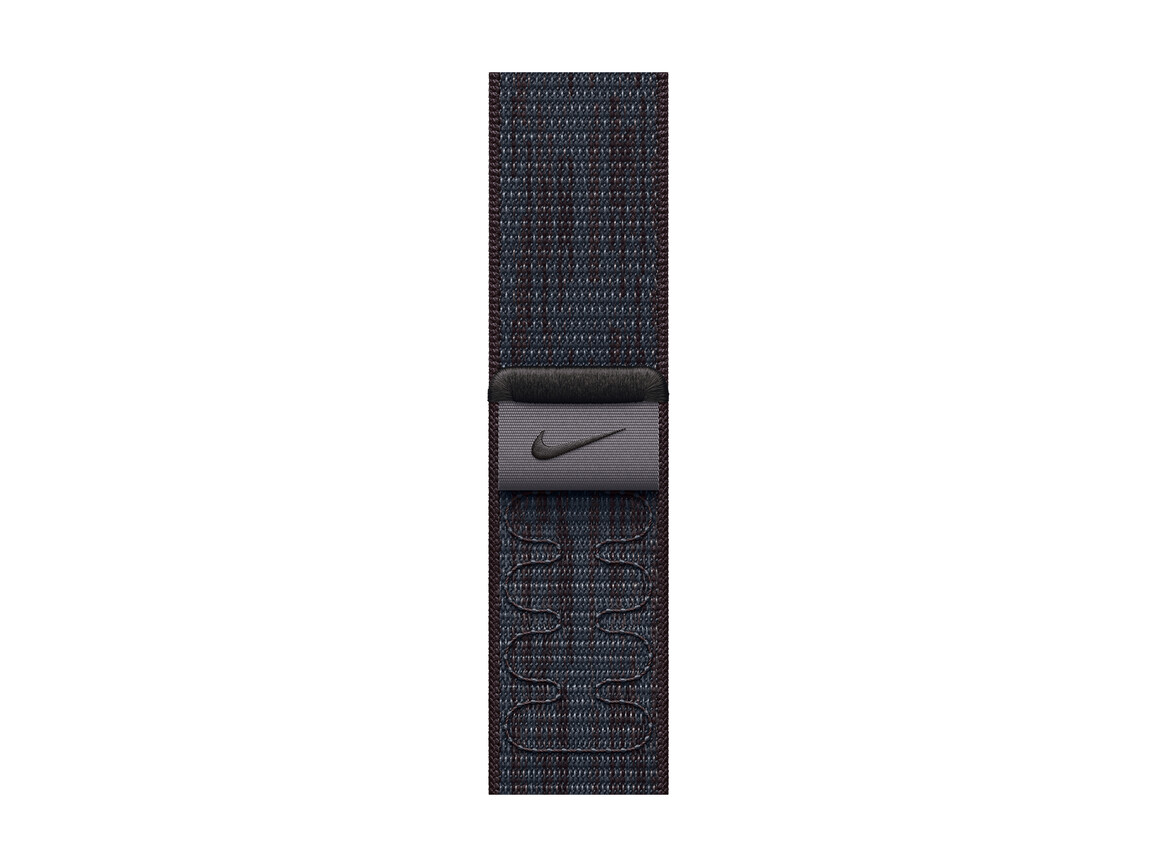 Apple Watch 42mm Nike Sport Loop, schwarz/blau