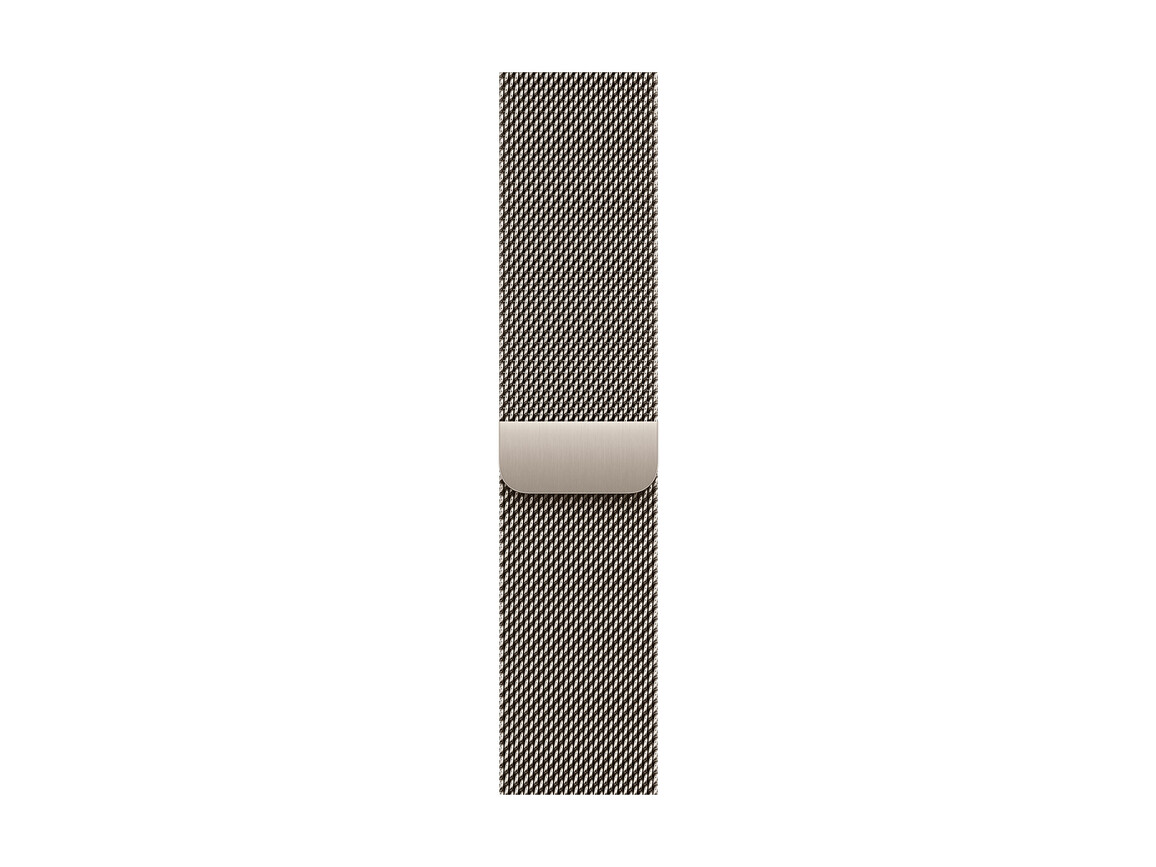 Apple Watch 42mm Milanaise-Armband, natur