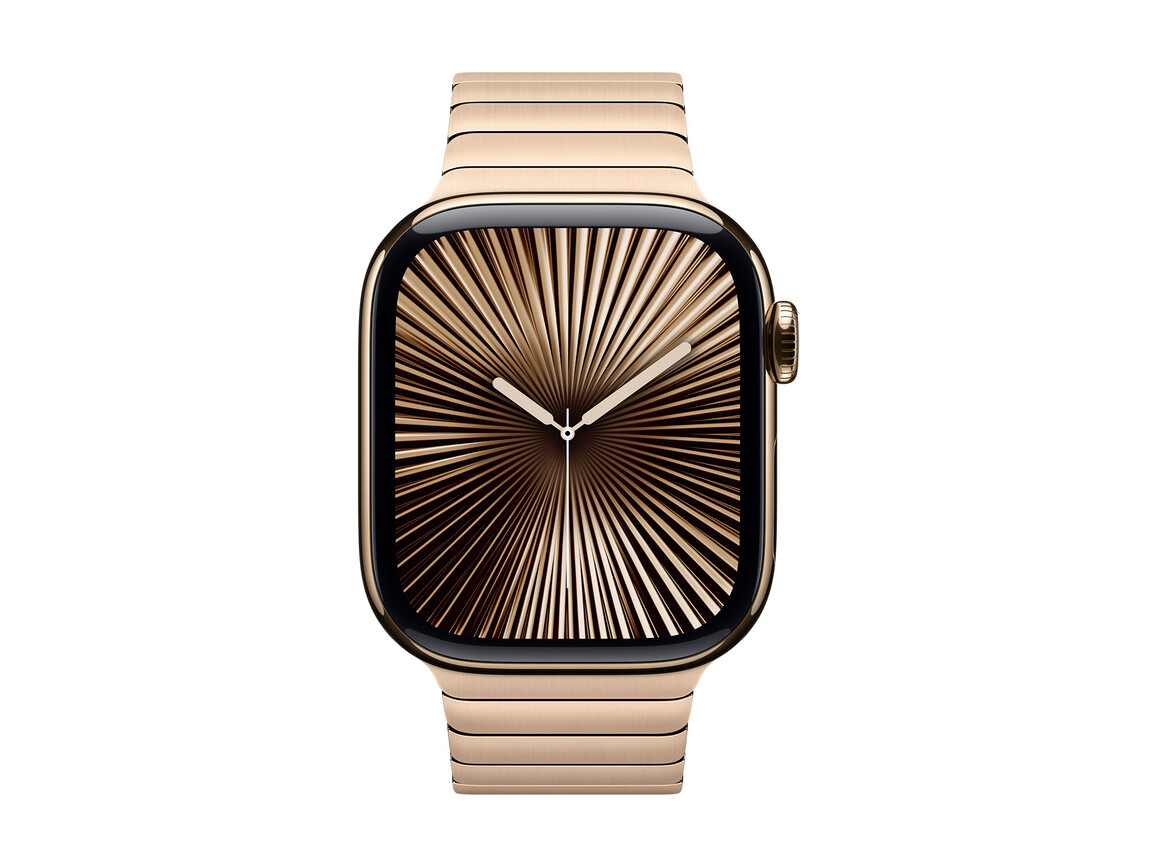 Apple Watch 42mm Gliederarmband, gold