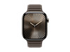 Apple Watch 42mm Armband mit Magnetverschluss, dunkeltaupe - M/L