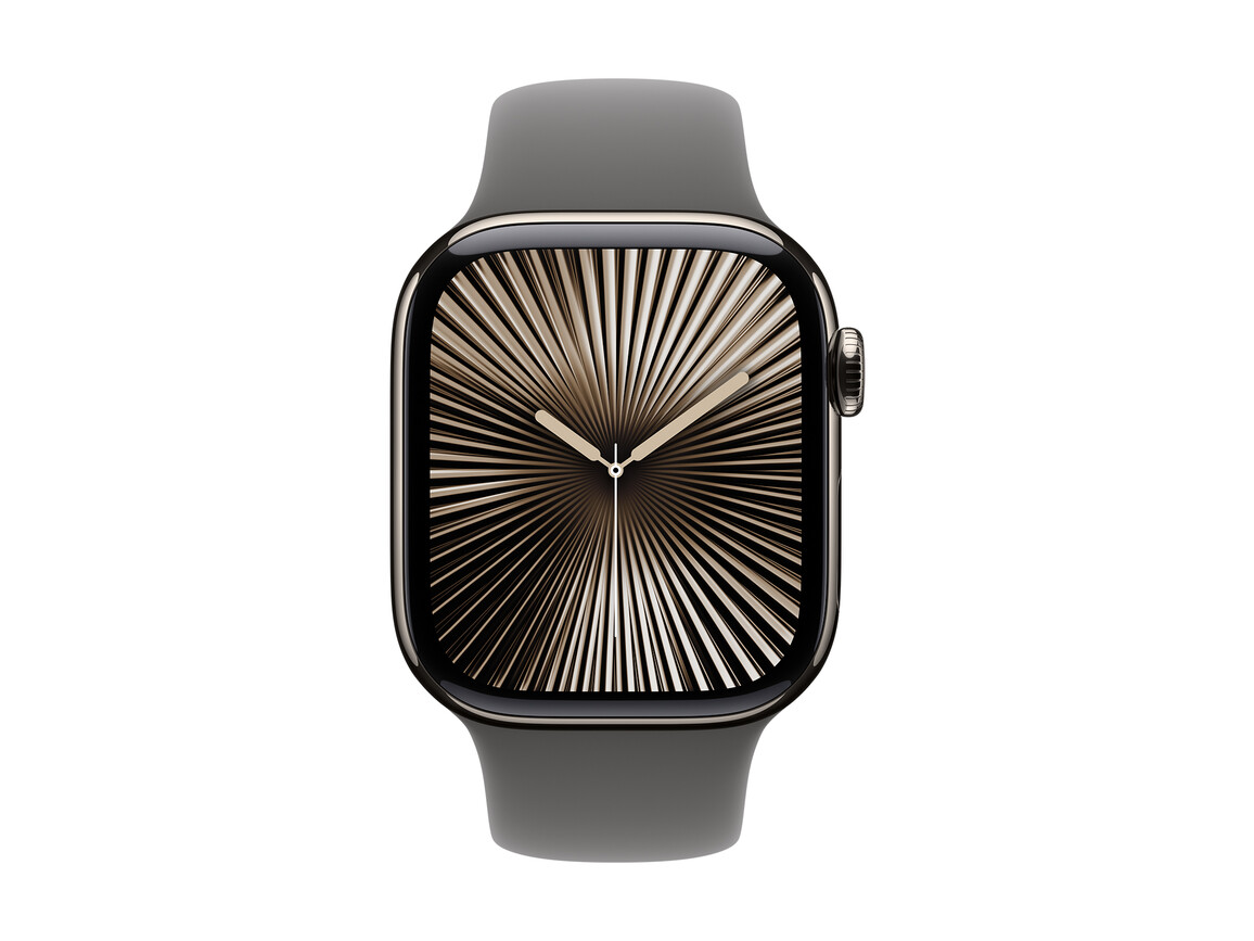 Apple Watch 40mm Sportarmband, steingrau - M/L