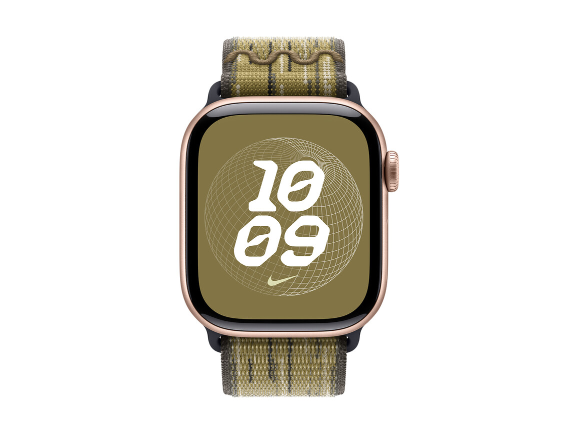 Apple Watch 40mm Nike Sport Loop, grün/grau&gt;