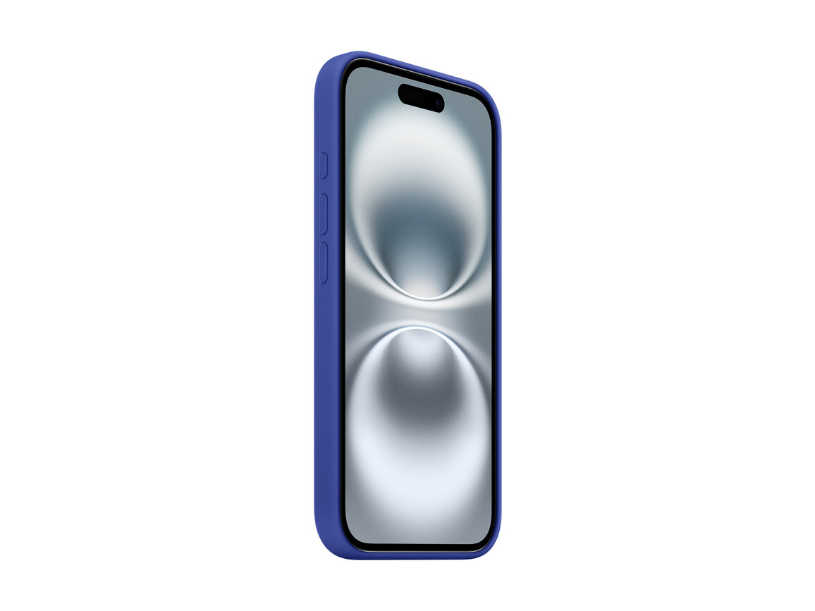 Apple iPhone 16 Silikon Case mit MagSafe, ultramarin