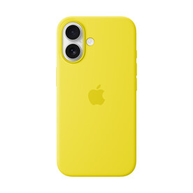 Apple iPhone 16 Silikon Case mit MagSafe, sternfrucht&amp;gt;