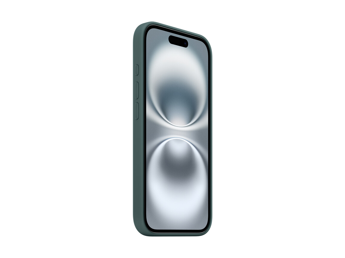 Apple iPhone 16 Silikon Case mit MagSafe, seegrün