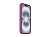 Apple iPhone 16 Silikon Case mit MagSafe, fuchsia