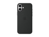 Apple iPhone 16 Plus Silikon Case mit MagSafe, schwarz