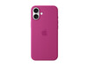 Apple iPhone 16 Plus Silikon Case mit MagSafe, fuchsia