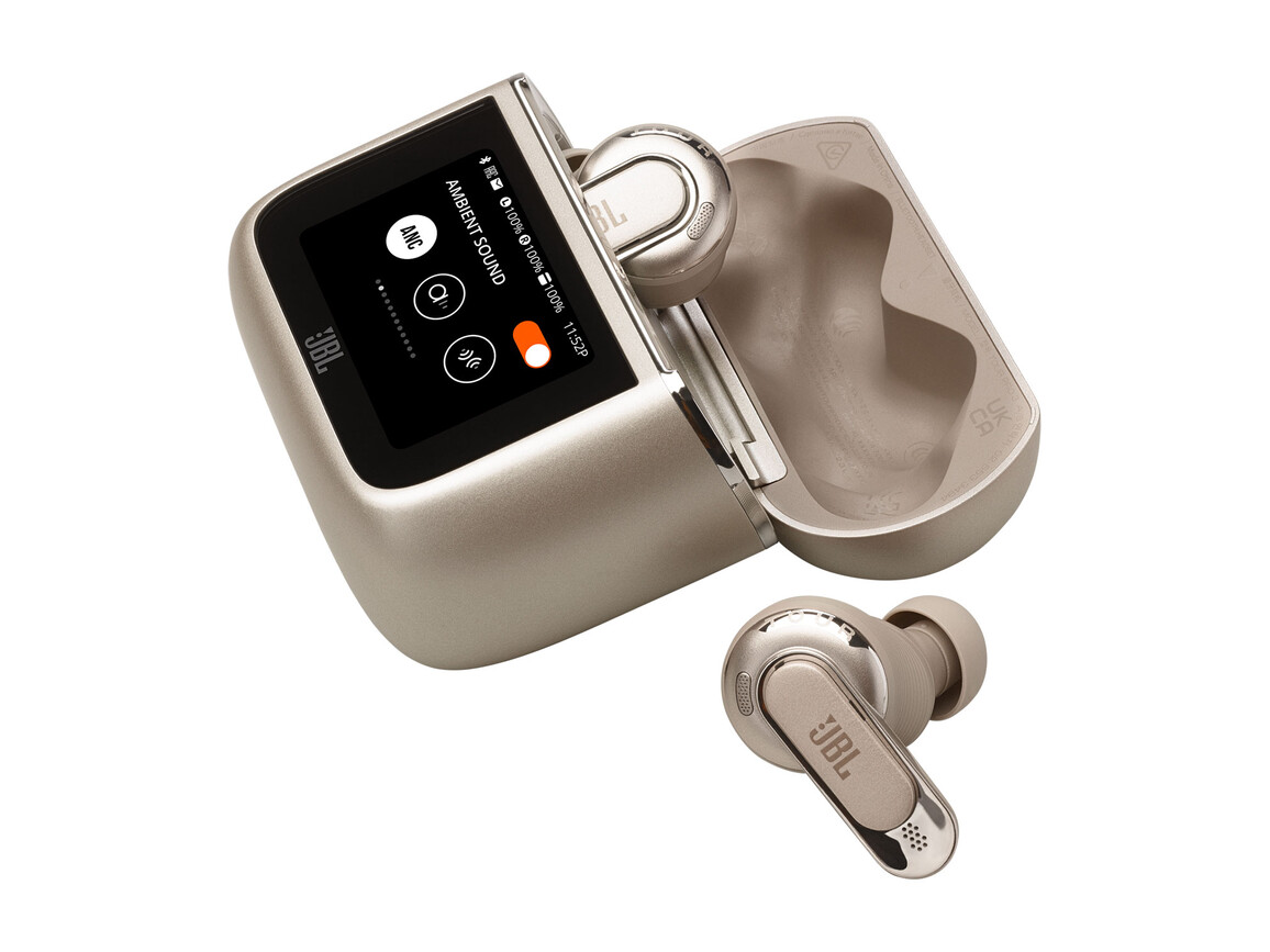 JBL Tour Pro 3 TWS, kabelloser In-Ear Bluetooth Kopfhörer, taupe
