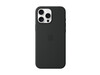 Apple iPhone 16 Pro Max Silikon Case mit MagSafe, schwarz