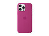 Apple iPhone 16 Pro Max Silikon Case mit MagSafe, fuchsia