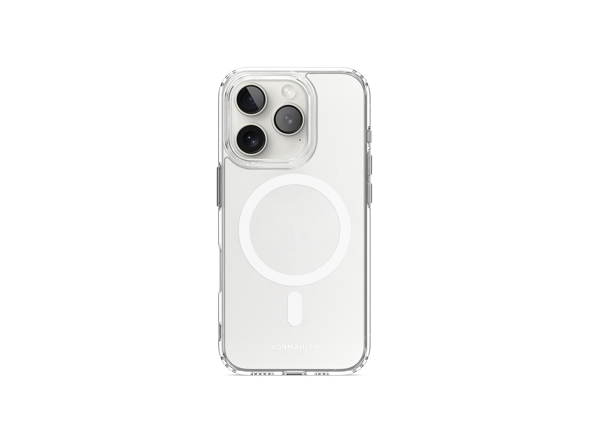 Vonmählen Clear-Case für iPhone 16 Pro, transparent