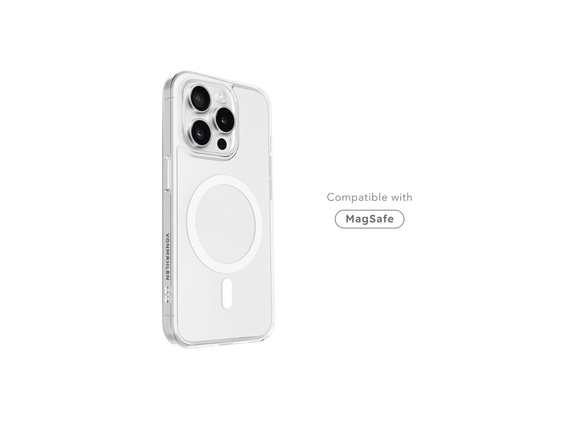 Vonmählen Pro Clear-Case für iPhone 16 Plus, transparent