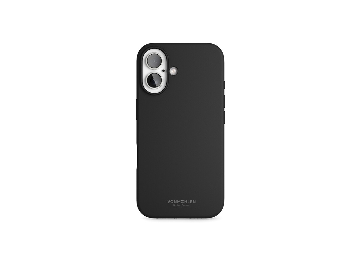 Vonmählen Silikon-Case für iPhone 16, schwarz
