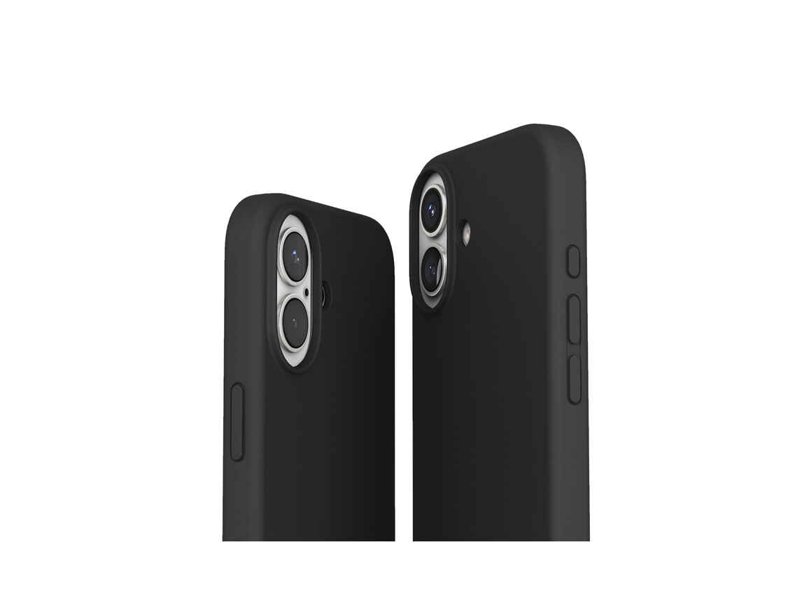 Vonmählen Silikon-Case für iPhone 16 Plus, schwarz