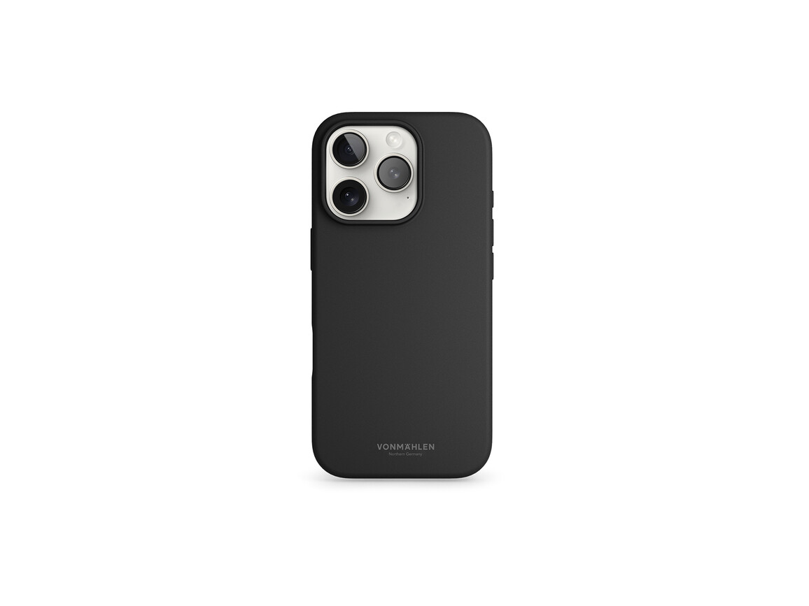 Vonmählen Silikon-Case für iPhone 16 Pro, schwarz