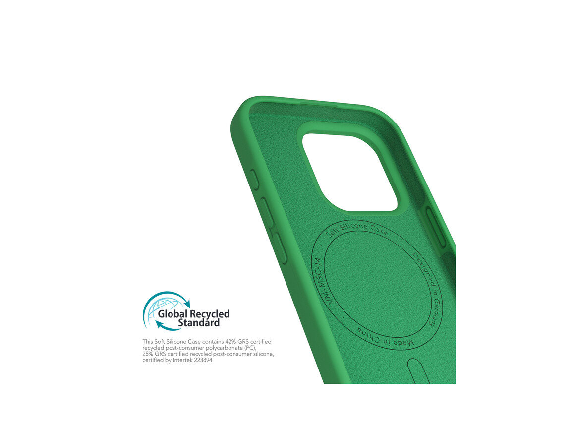 Vonmählen Silikon-Case für iPhone 16 Pro, grün